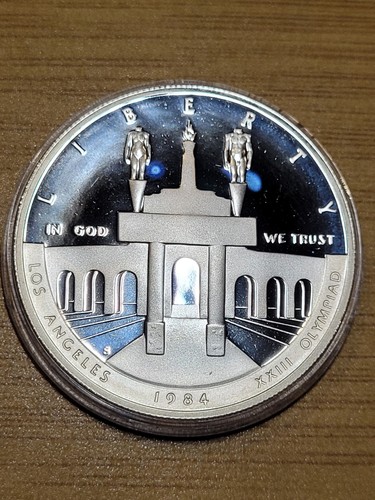 1984 liberty silver proof - 1984,