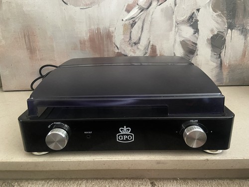 Gpo stylo record player - stylo, black