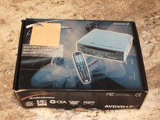 Audiobahn Car DVD MP3 CD Player AVDVD1P  New