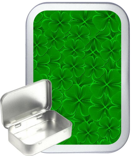 Four leaf clover silver - leaf,