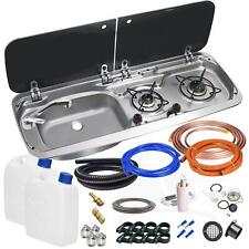DOMETIC SMEV 9222 CAMPERVAN HOB & SINK COOKER UNI COMBINATION KIT + TEMPLATE