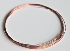 5m recycled copper wire stripped electrical wire thin fine gauge approx 0.5mm