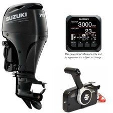 SUZUKI DF 70 ATL HP Four Stroke Outboard Boat Motor Engine LONG Electric R/C PT