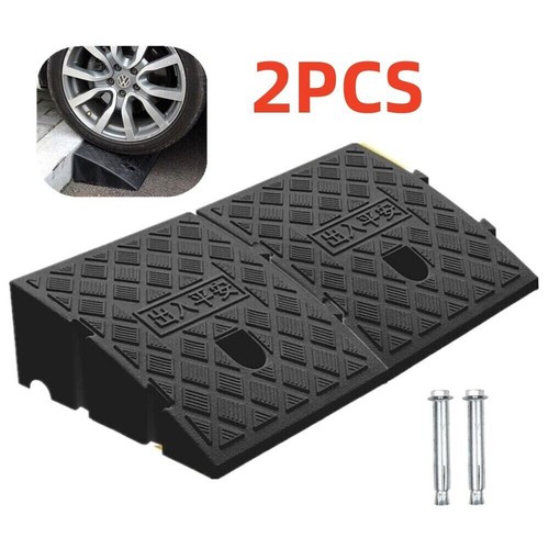 Portable kerb door ramps - 2x,