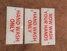 3 Hand Wash Signs