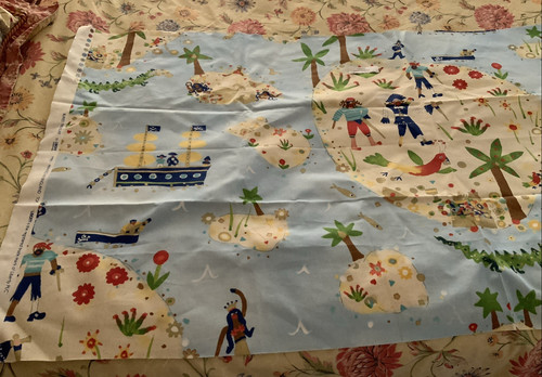 Liberty buried treasure fabric - buried,