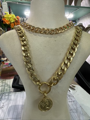 Gold plated necklace - plated,