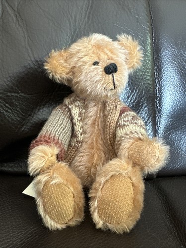 Handmade mohair bear - handmade,