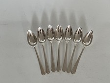 UNBOXED SET OF 7 SILVER PLATED