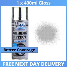 Silver Chrome Effect Spray Paint 400ml