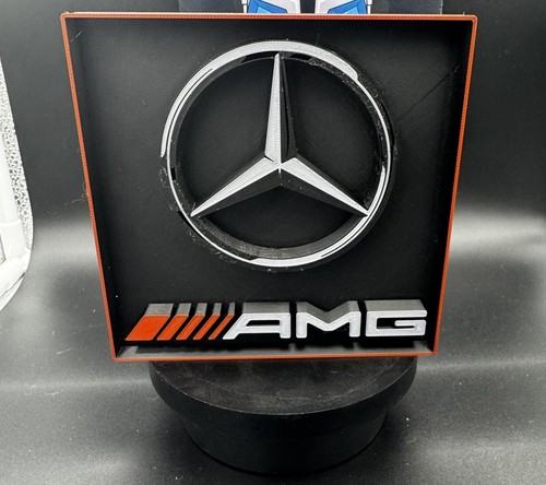Mercedes amg sign for - 3d,