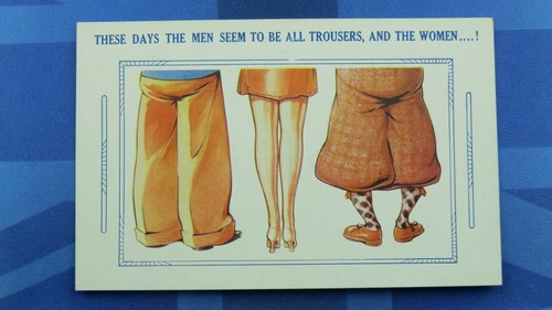 Saucy bamforth comic postcard - saucy,