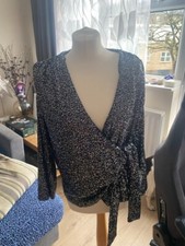 Zara Embellished Sequin Jacket S