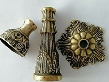 3 pcs VTG Antiques Solid Brass