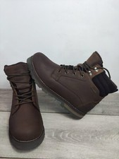 Mountain Warehouse Mens Makalu Extreme Waterproof Leather Boots Male Lined Shoes