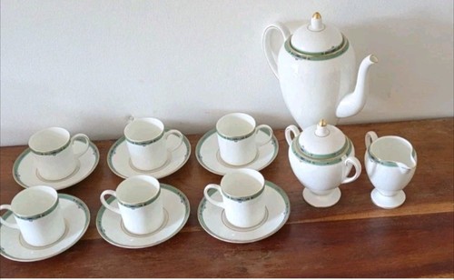 Wedgwood jade coffee - "jade", set
