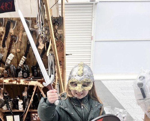 Viking swords and helmets - 2,