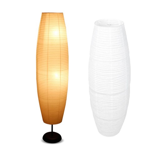 Paper floor lampshade simple - lampshade,
