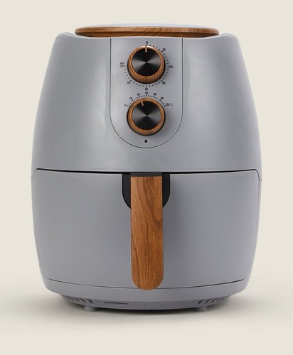Debranded grey air fryer - debranded,