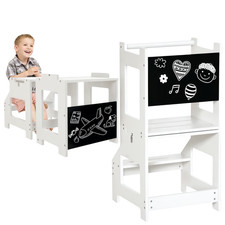 HOMCOM 2 in 1 Kids Kitchen