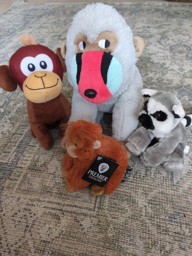 Monkey soft toy bundle - toy,