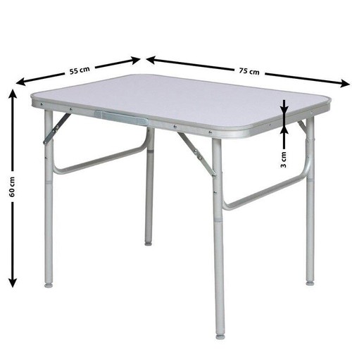 Aluminium folding camping - aluminium,