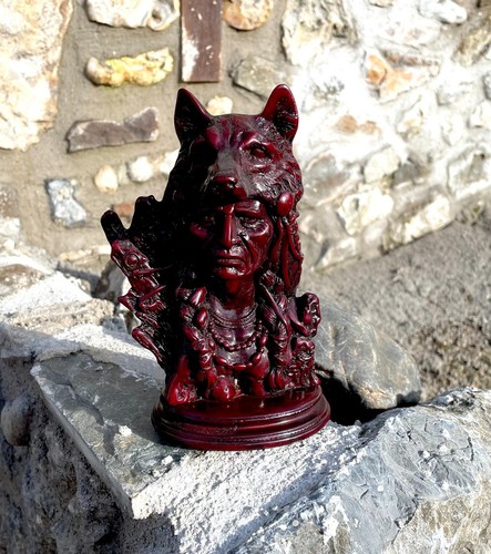 Native indian chief wolf - chief,