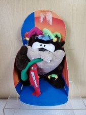 Rare Vintage 1998 Looney Tunes Taz Tazmanian Devil 2000 Plush Toy 14" 
