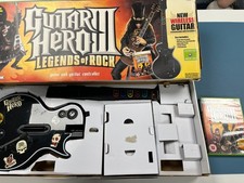 Guitar Hero 3 Legends Of Rock Xbox 360 Complete - Guitar Game Box - Not Tested