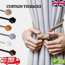 2X Curtain Tie Backs Clips