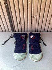 Hestra Leather Gore-Tex Ski Gloves/Mittens Size 10/Large - Rare Vintage - Used
