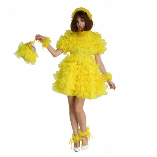 Sissy girl maid - , organza