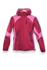 Bergans of Norway Womens Jacket Red Hooded Ski Outdoor Small S 5971 Ramberg vtg
