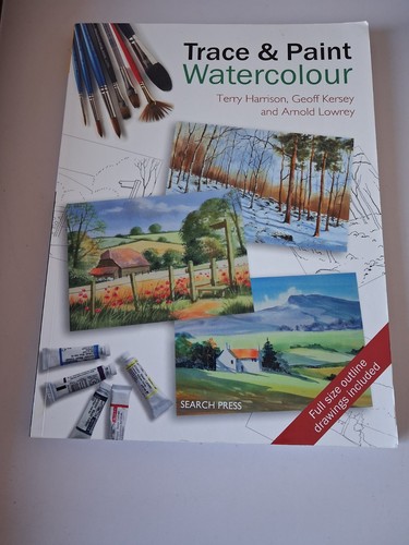 Trace and paint watercolour - paint,