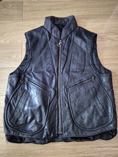 Black padded leather - padded,