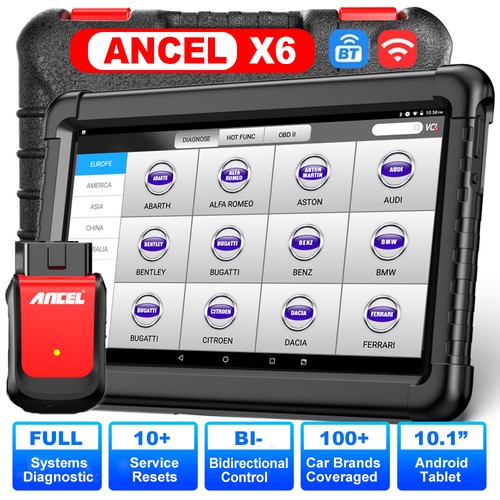 Ancel x6 bluetooth - 10.1”,