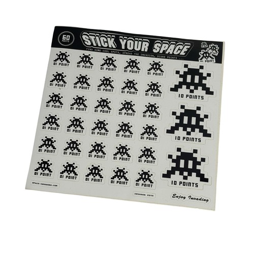 Invader stick your - your, space”