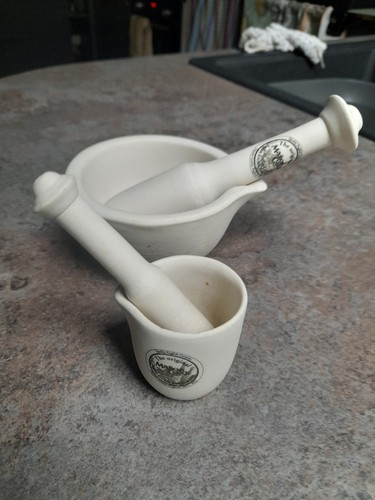 Mason cash pestle - mortar, set
