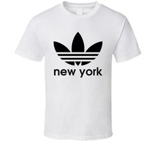 New York Best City Adidas Logo T Shirt