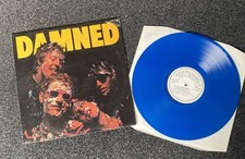 The Damned .RARE BELGIUM PRESSING BLUE VINYL 1977. Rare punk 