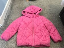 F&f Tesco Girls Pink Padded