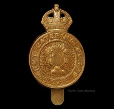 WW2 1st Pattern ACC  Army Catering Corps Cap Badge - Polished Worn