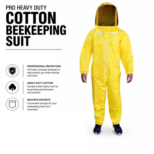 Beekeeping suit full body - full,
