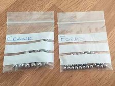 RALEIGH GRIFTER CRANK & HEADSET BEARINGS - NEW.