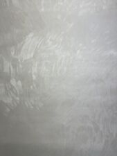 CLEARANCE BUNDLE 2.95 ROLLS 18427 WHITE VINYL WALLPAPER ( NO WRAPPING)