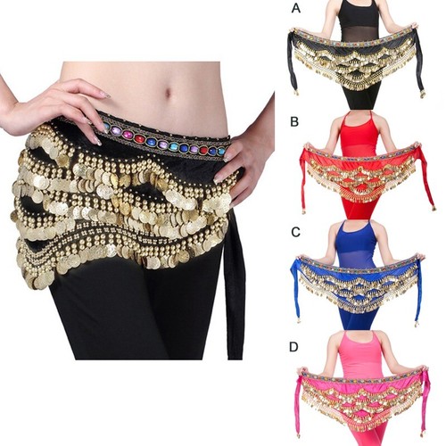 Belly dance costume hip scarf - belly,