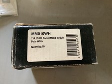 CLICK MM010WH 13A 1G UK SOCKET