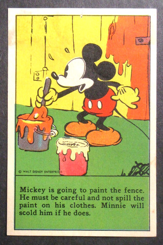 1930s mickey painting - 1930s,
