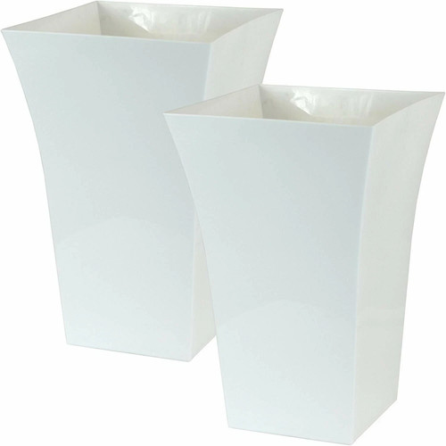 White tall square tapered - 2,