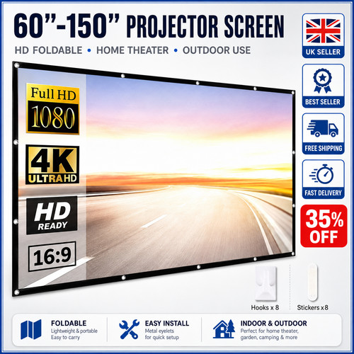150 projector screen hd - projector,
